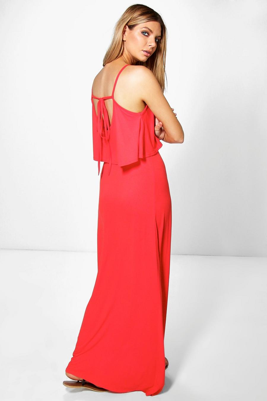 Poppy Tie Back Maxi Dress image number 1