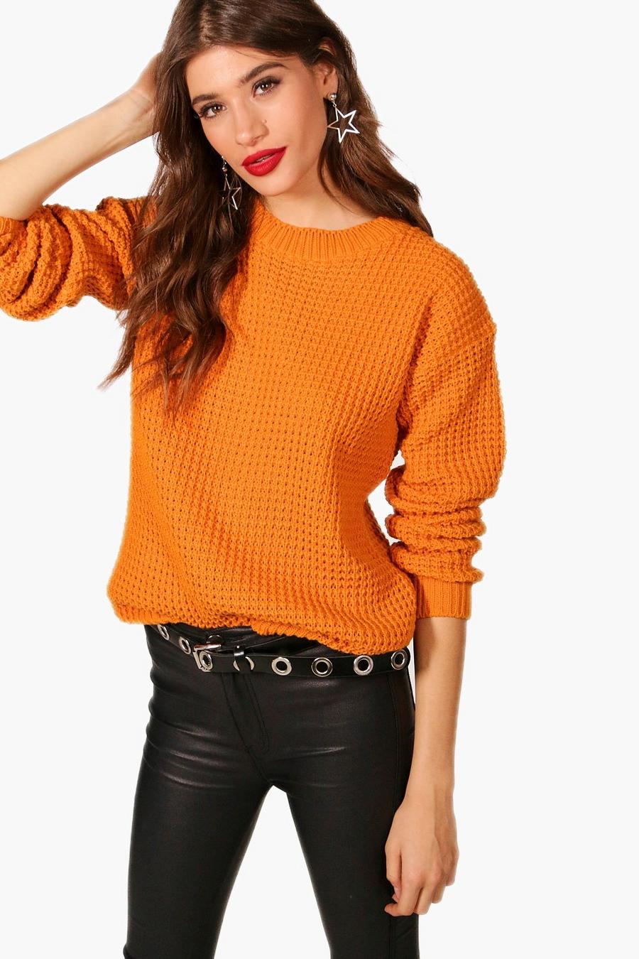 Amber Oversize tröja i vintage-stil image number 1