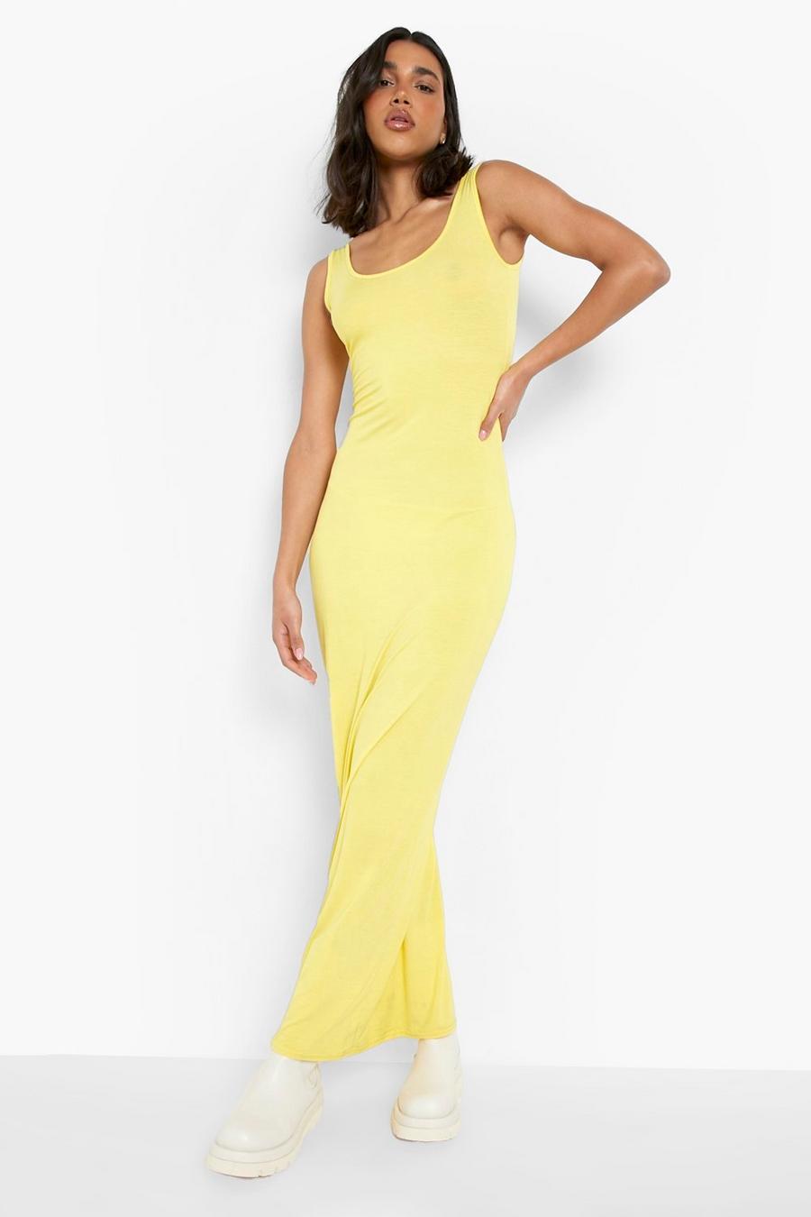 Yellow Maxi Dress image number 1