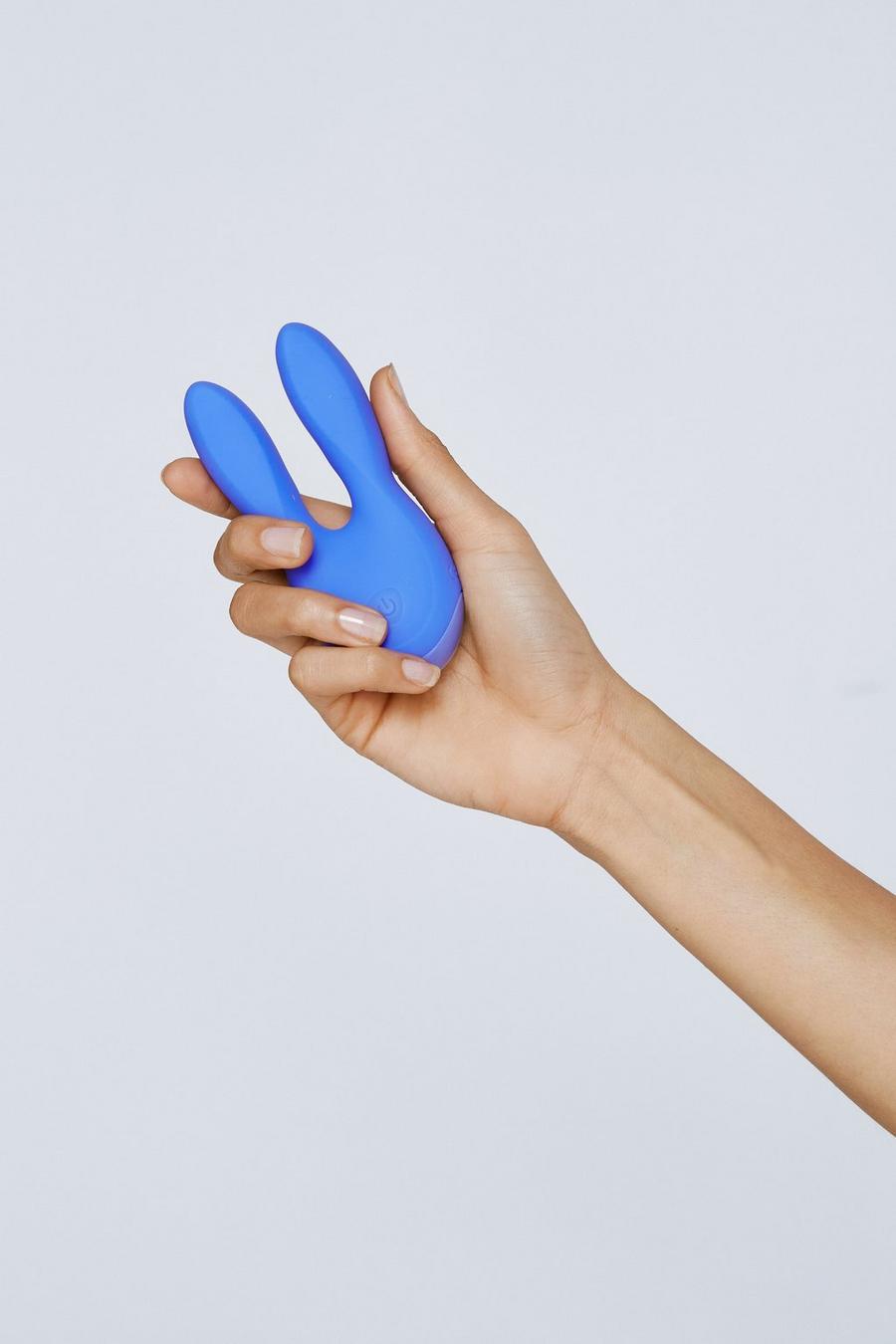 Blue 10 Non Penetrative Rechargeable Seated Vibrator Sex Toy