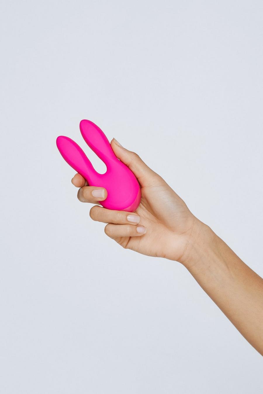 Pink 10 Function Rechargeable Rabbit Vibrator Sex Toy