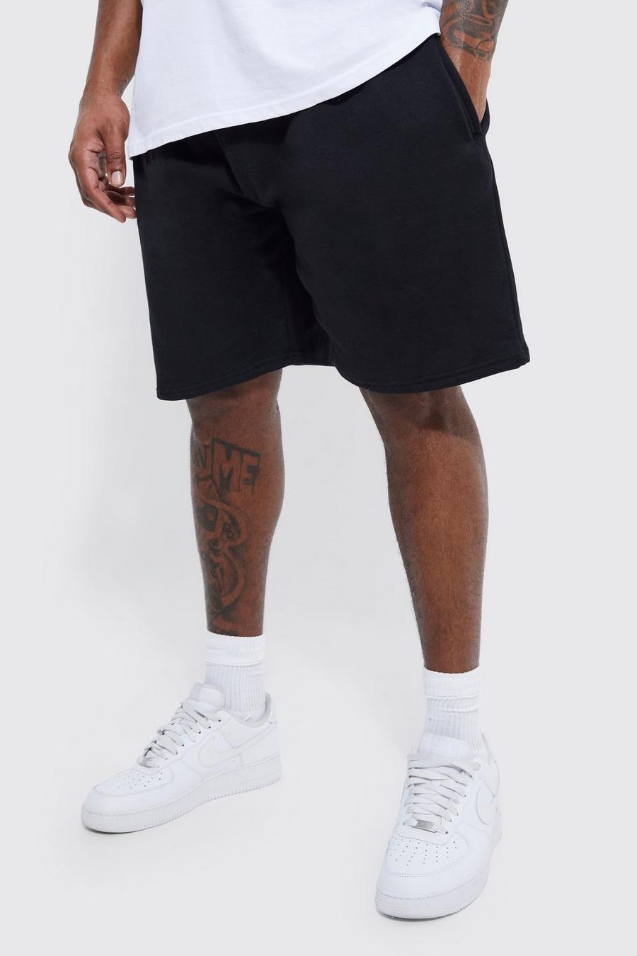Black Plus Shorts i jersey image number 1