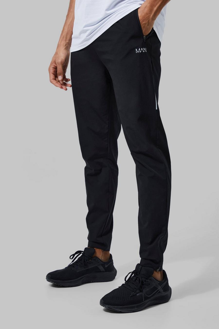 Pantalón deportivo Tall MAN Active ligero resistente, Black