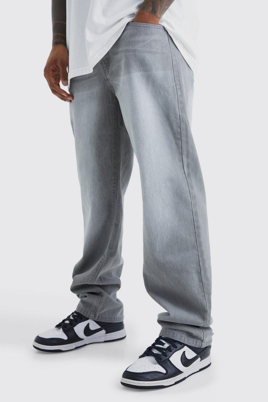 Mid grey cotton Rigid Jean