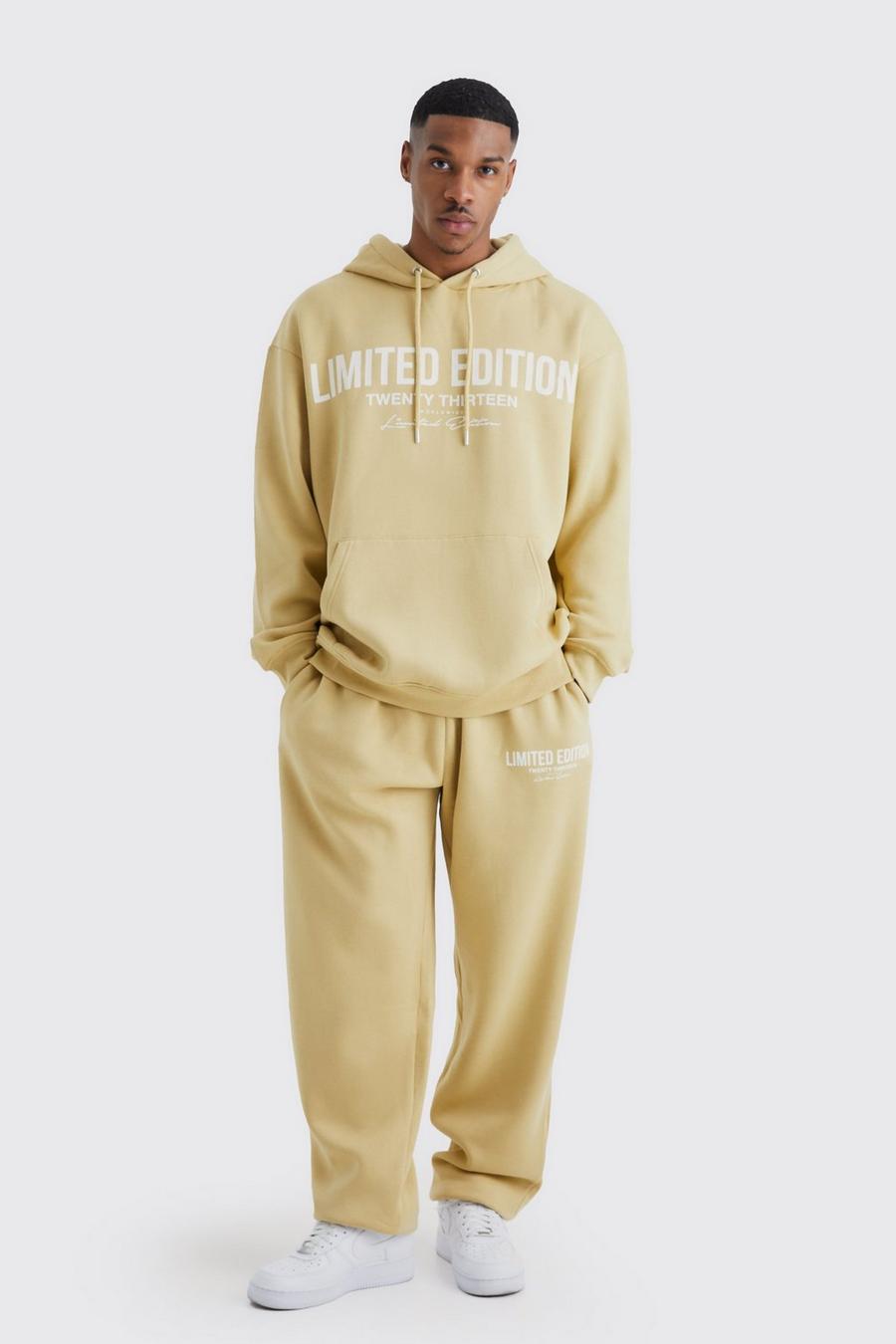 Sand Oversized Limited Edition Hooded Tracksuit