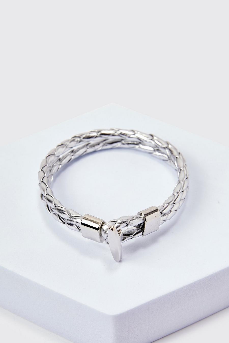 Bracelet corde, Silver