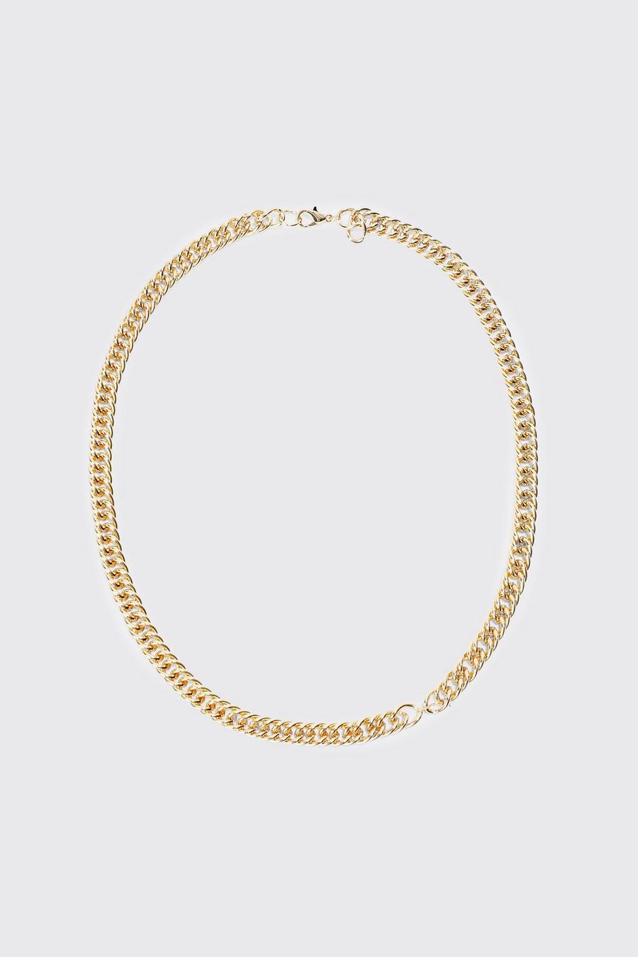 Collier chaîne épaisse, Gold