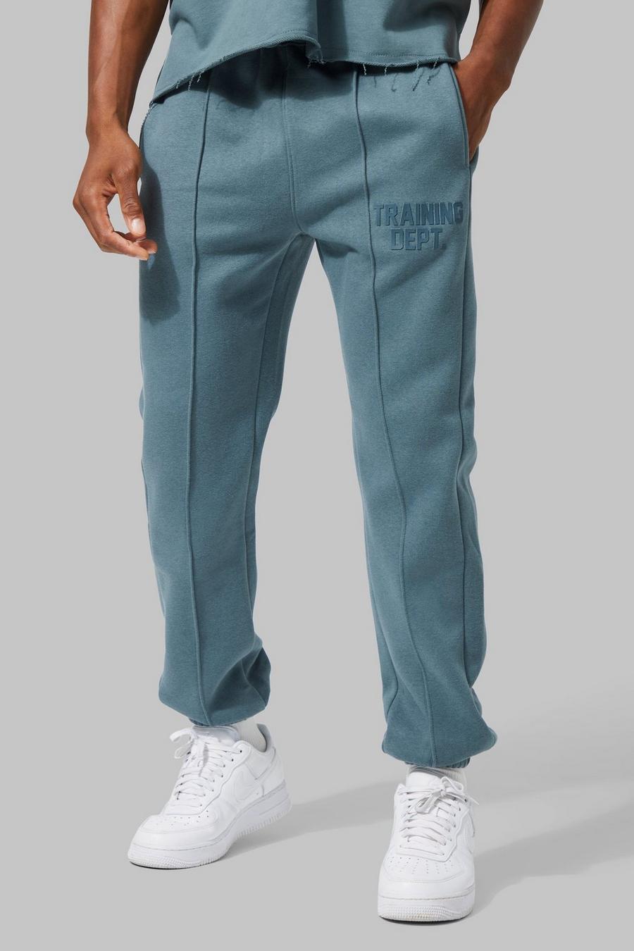 Pantaloni tuta Active Training Dept Slim Fit, Slate blue