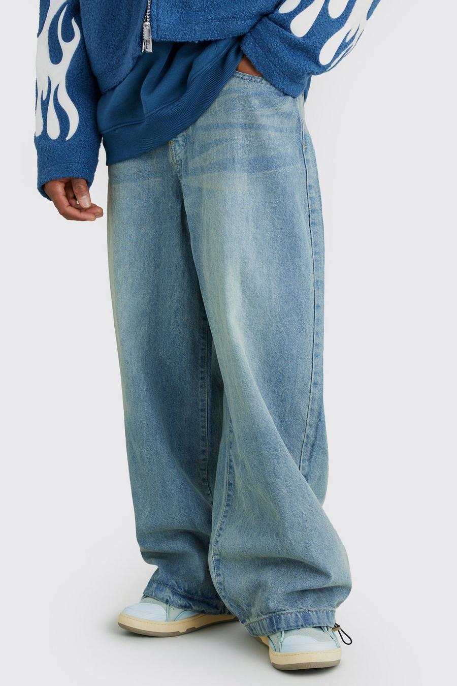 Antique blue Parachute jeans i denim