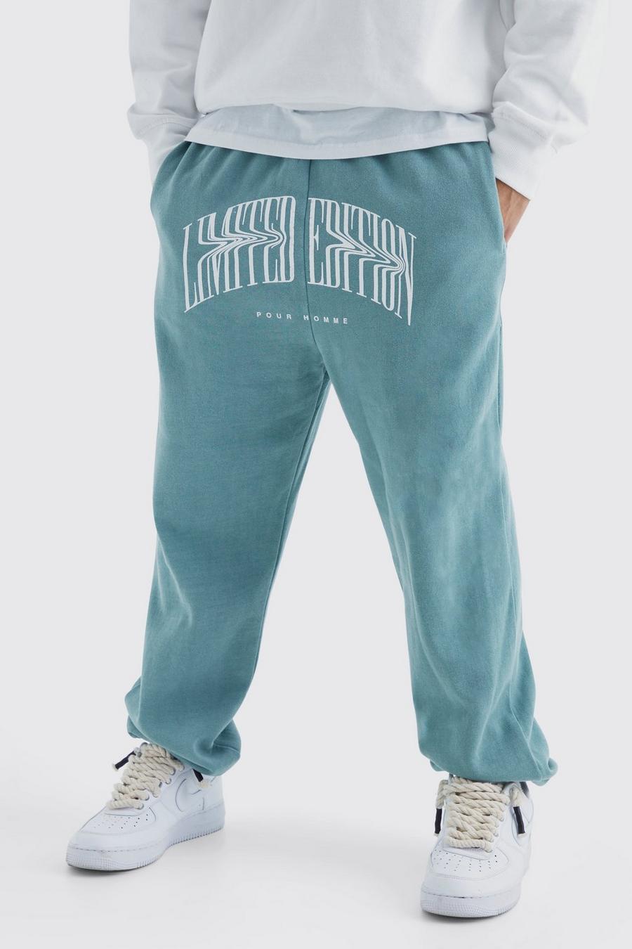Sage Oversized Limited Crotch Graphic Jogger