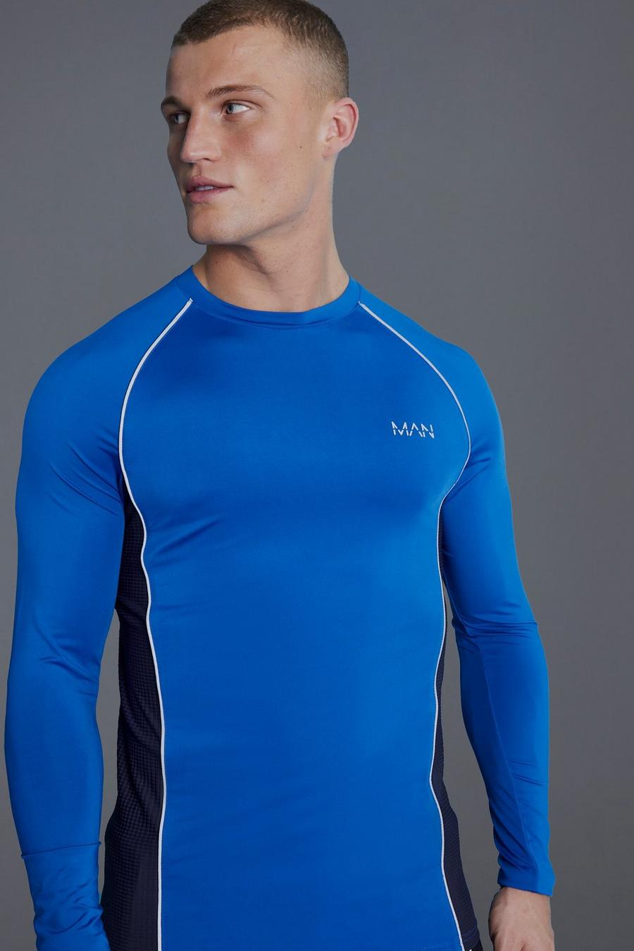 Cobalt Man Active Muscle Fit Long Sleeved Top image number 1