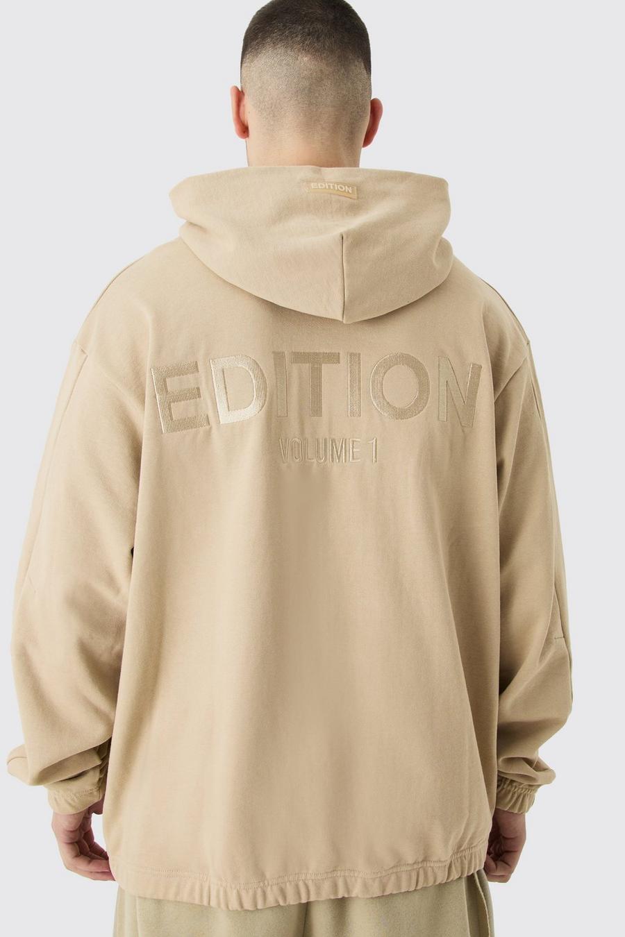 Stone Tall Oversized Dikke EDITION Hoodie