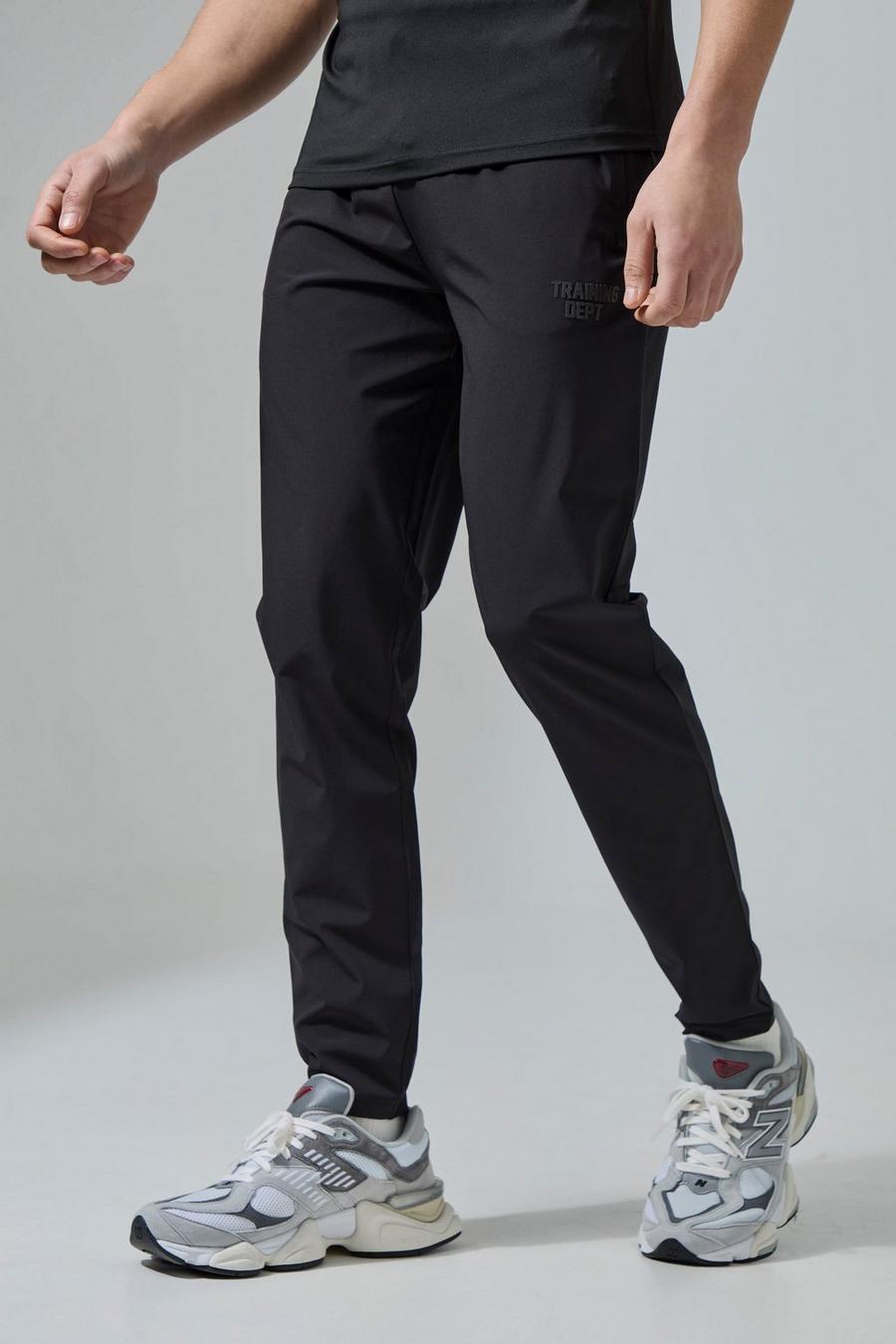 Black Active Training Dept Stretch Woven Jogger