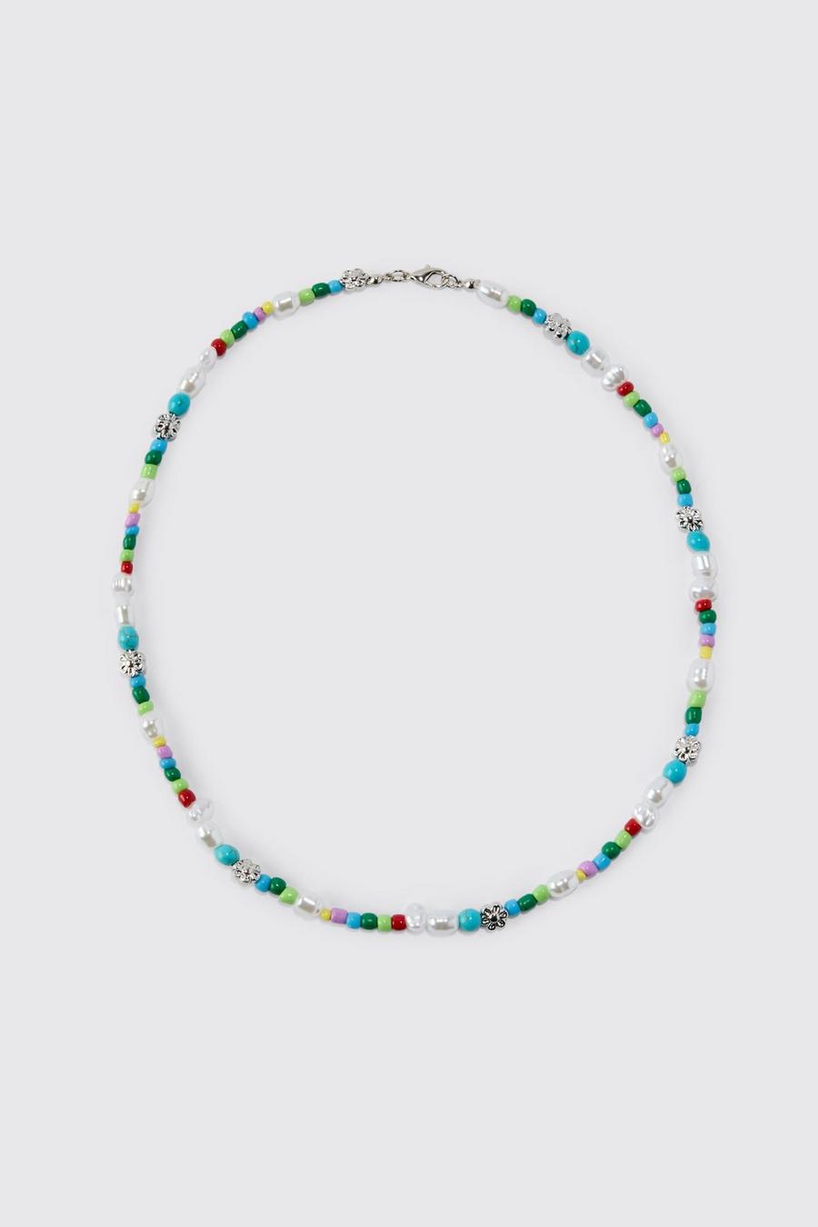 Multi Bead Chain Necklace