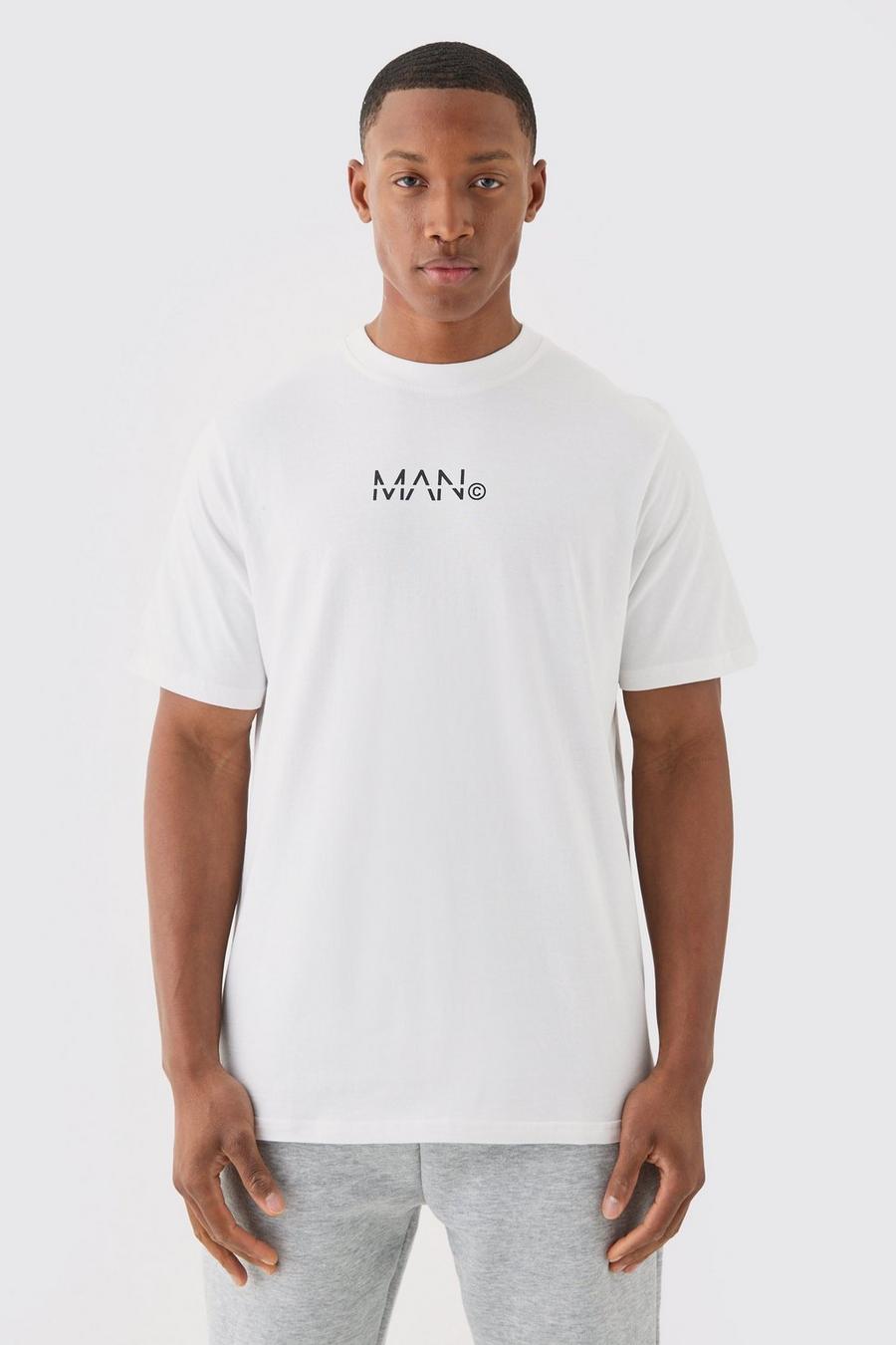 T-shirt - MAN, White