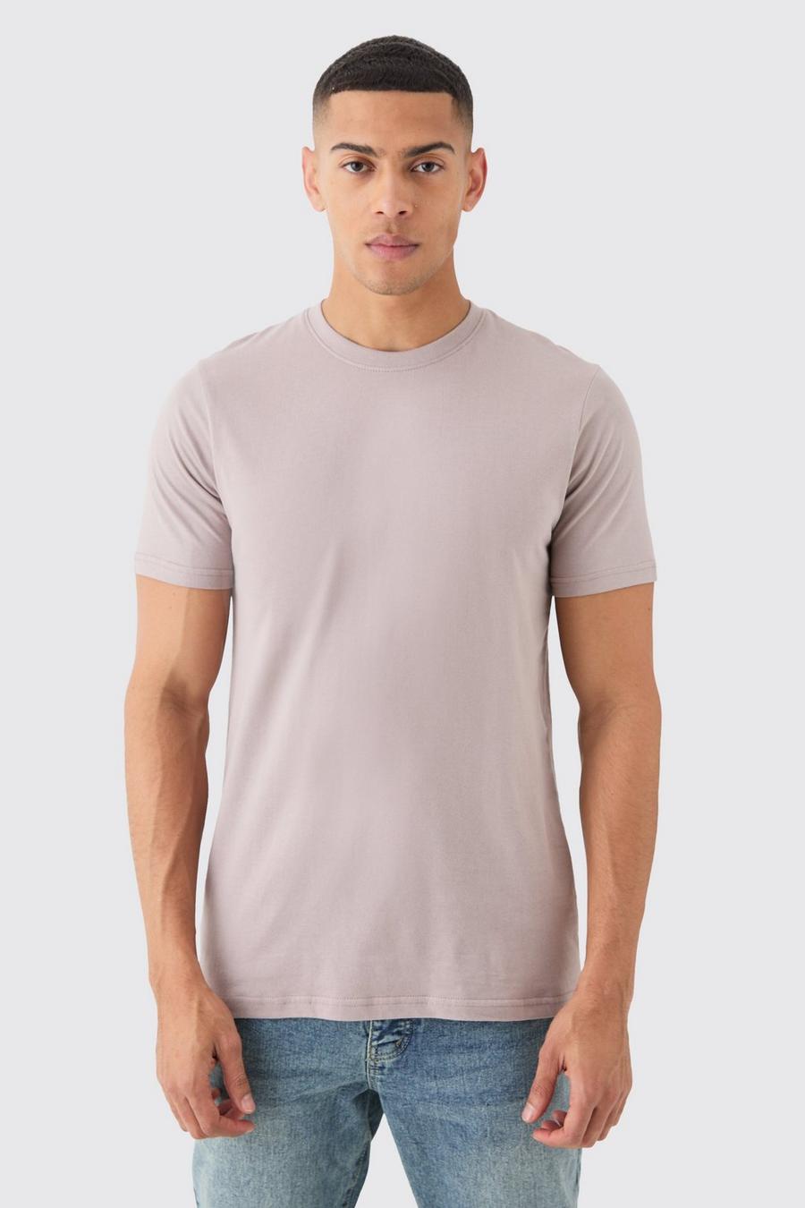 T-shirt Slim Fit, Mushroom
