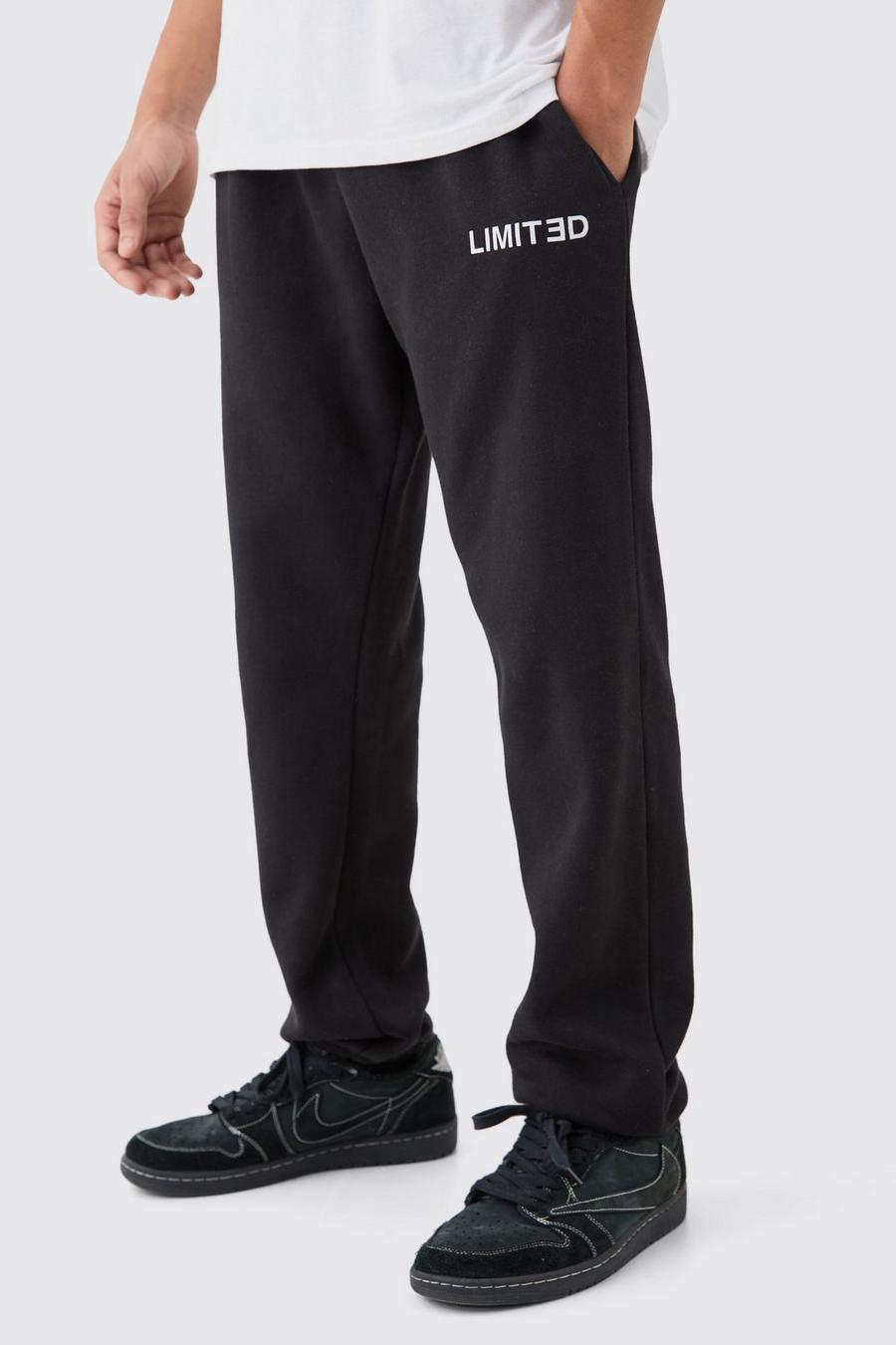 Pantaloni tuta Regular Fit Limited, Black image number 1
