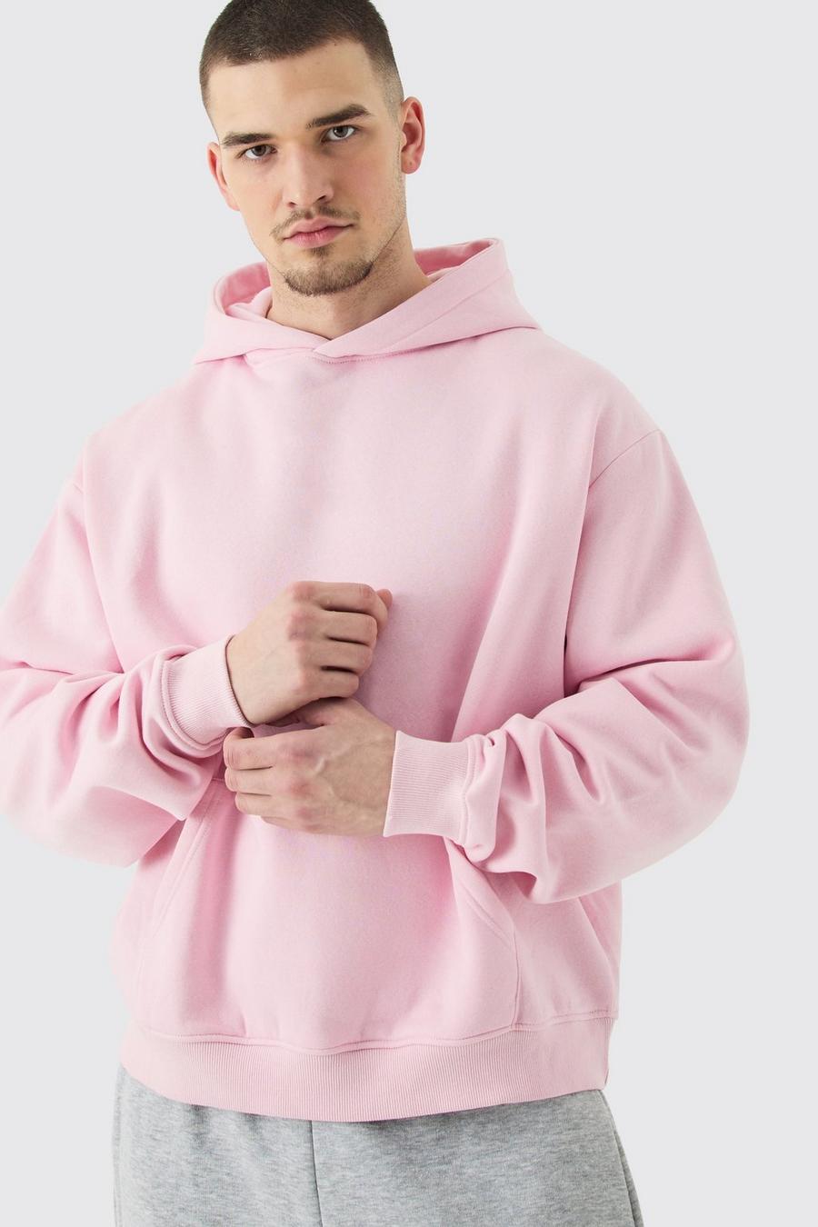 Lilac Tall Oversized Boxy Over The Head Hoodie