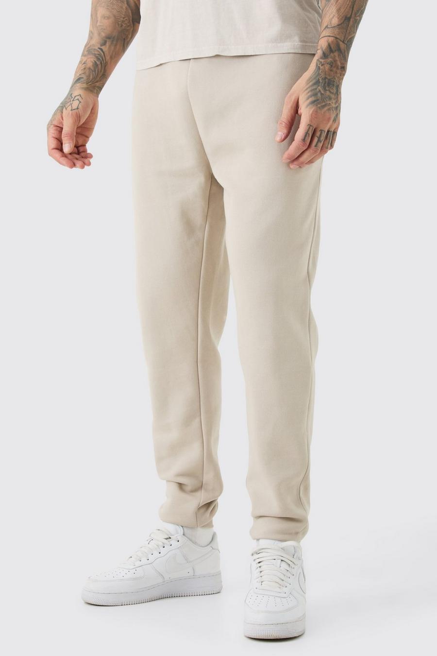 Tall Basic Jogginghose, Stone