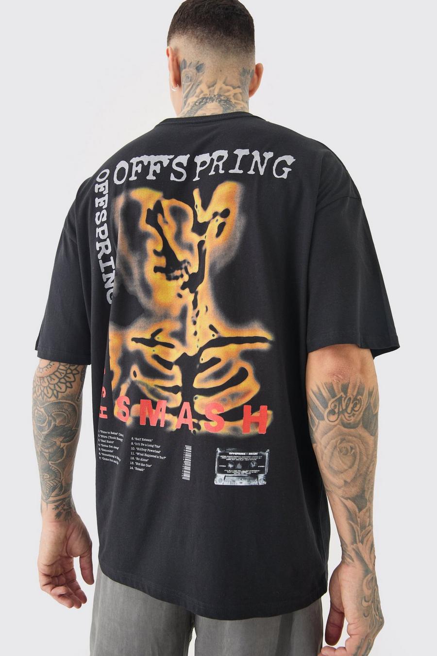 Tall Offspring License T-shirt Black image number 1
