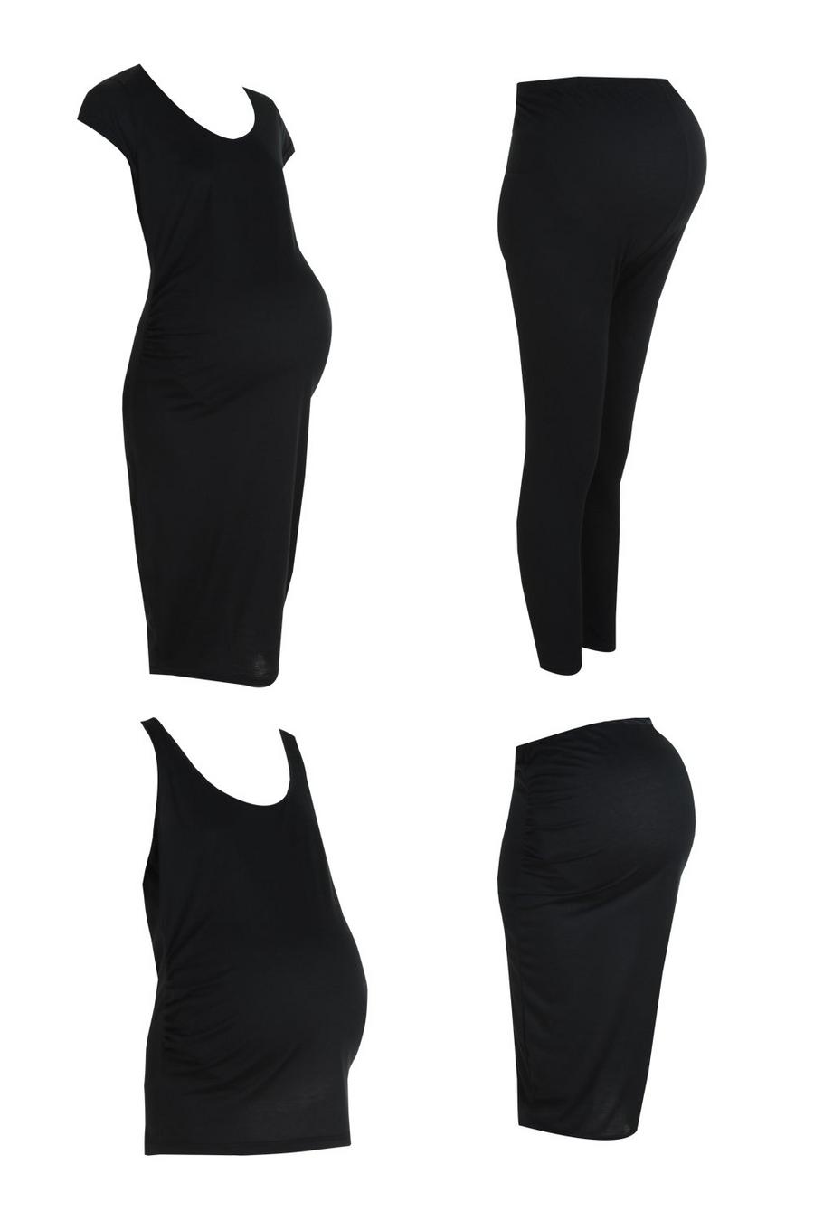 Black Mammakläder - Basic mammakläder (4-pack) image number 1