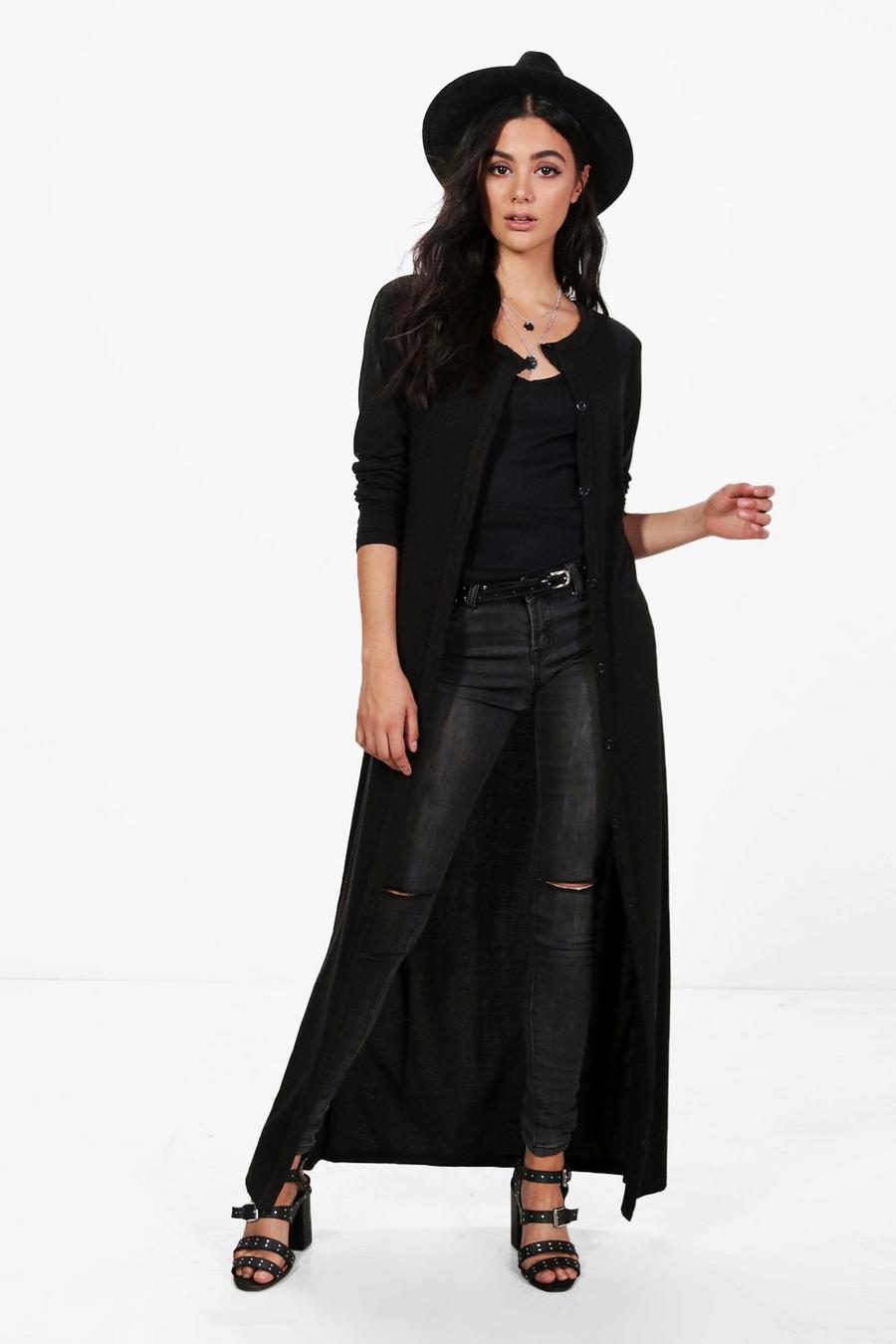 Natalie Maxi Button Front Cardigan image number 1