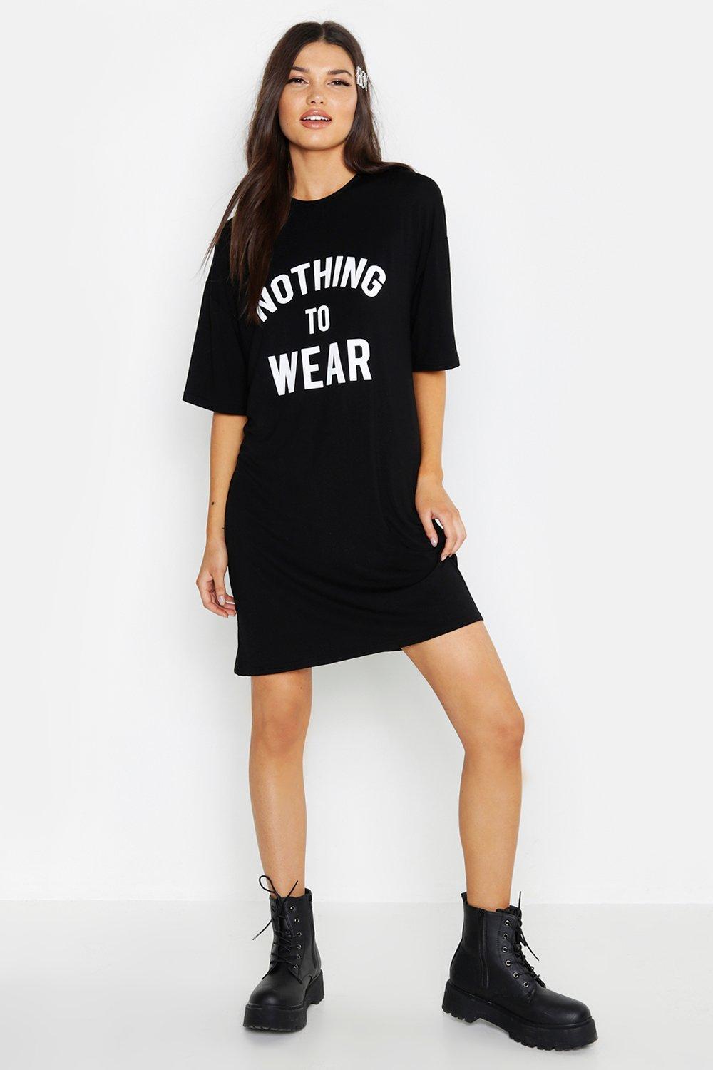 SALE Nothing To Wear T-Shirt Dress