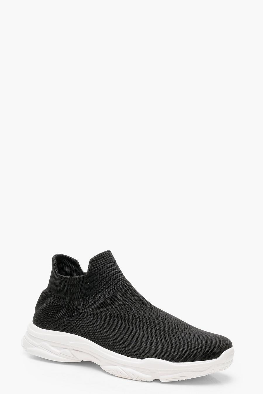 Black Sock Sneakers image number 1