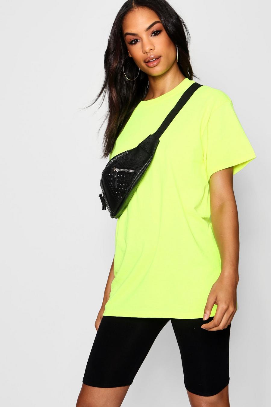 T-Shirt fluo, Jaune néon image number 1