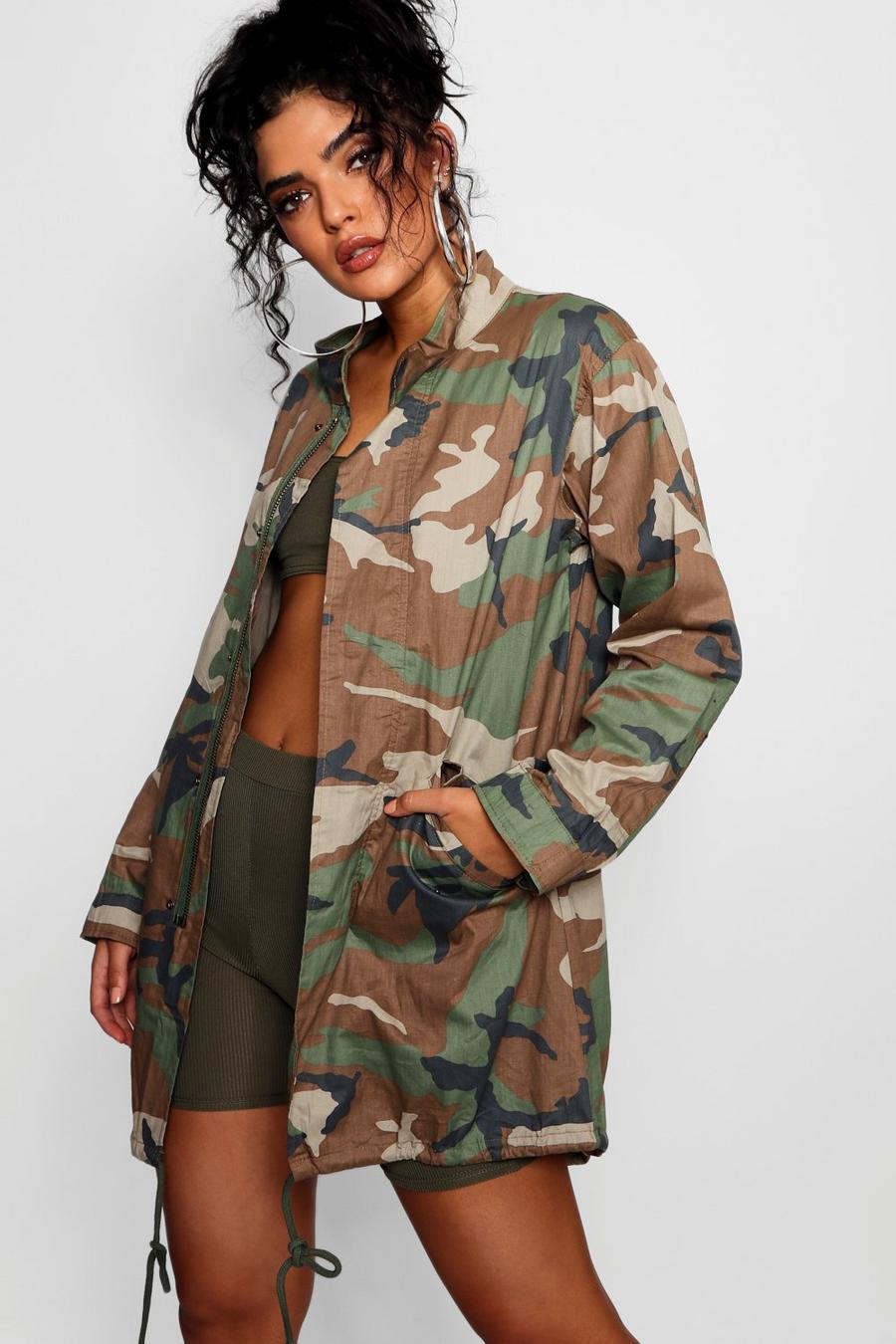Jacke in Camouflage-Print image number 1