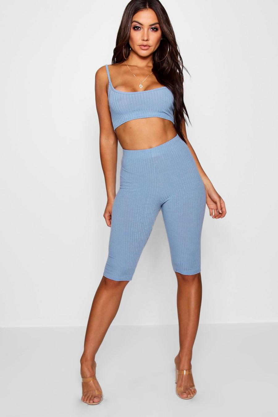 Blue Cycle Short & Top Co-Ord image number 1