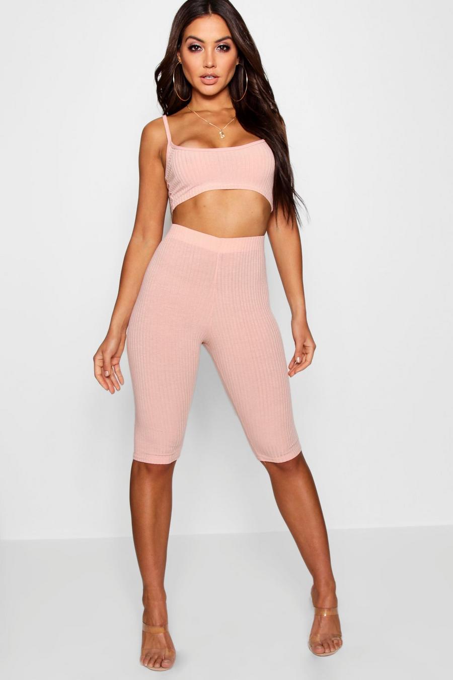 Blush Cycle Short & Top Co-Ord image number 1