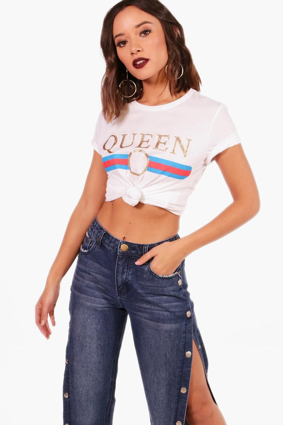 T-Shirt Slogan Queen image number 1