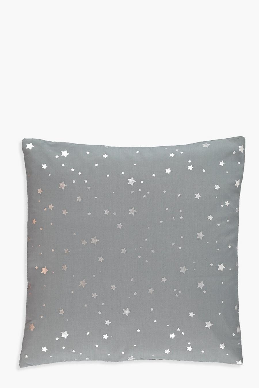 Cosmic Silver Star Cushion image number 1