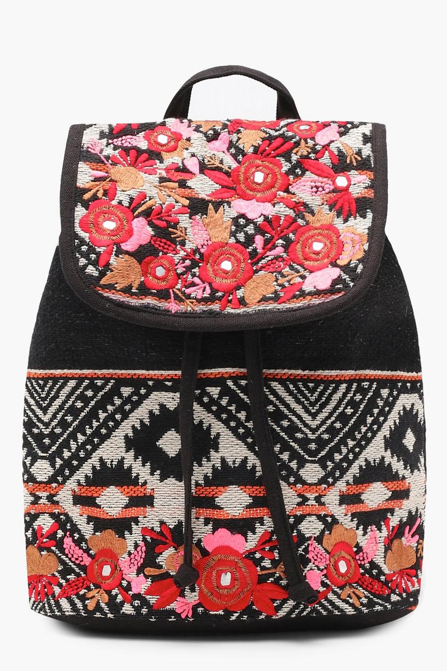 Embroidery Aztec Backpack image number 1