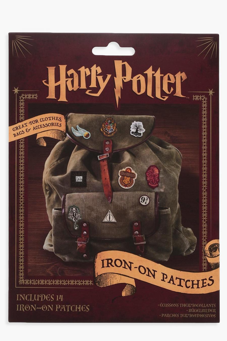 Red Harry Potter Iron On Patches image number 1