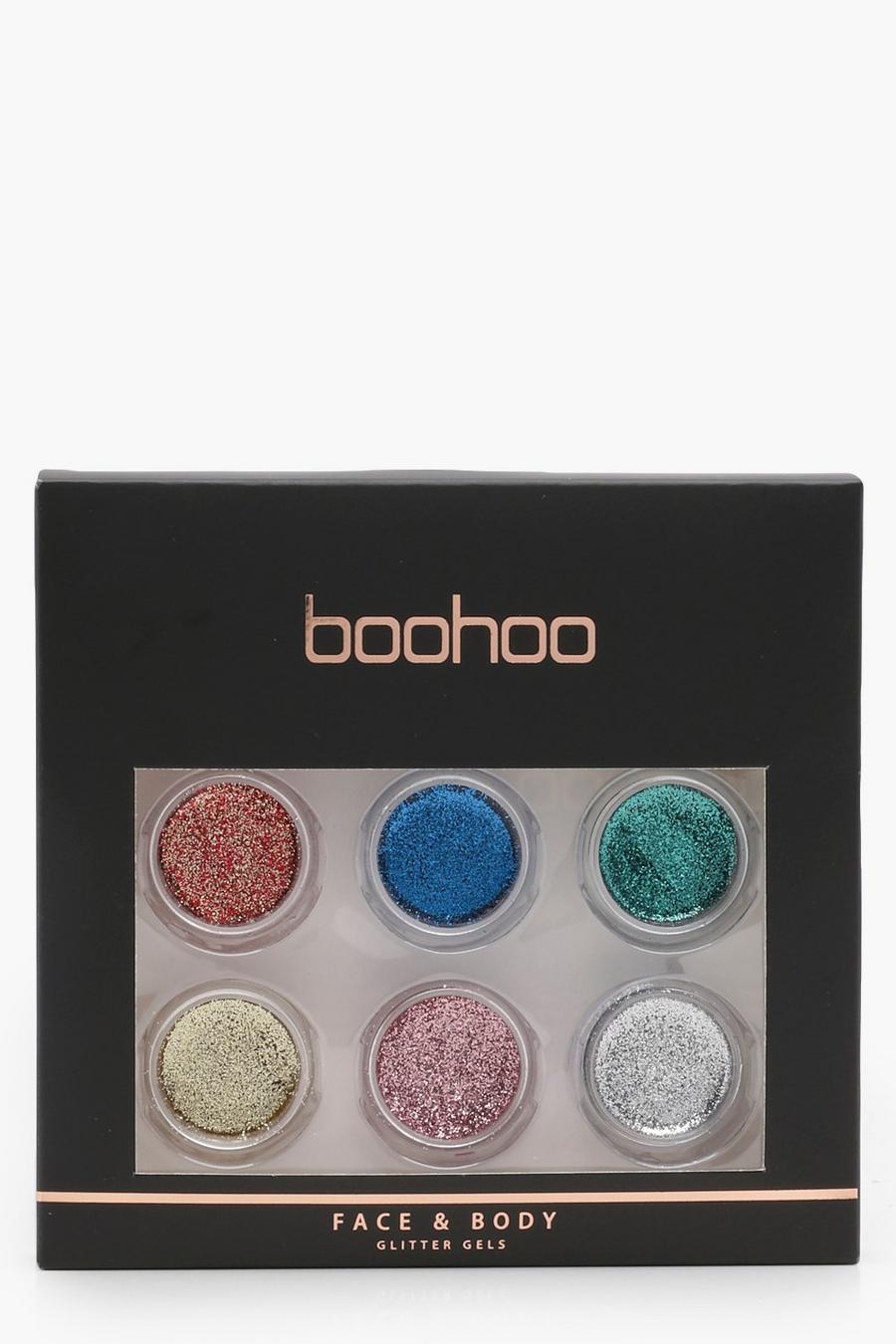 Boohoo Face And Body Glitter Gels image number 1