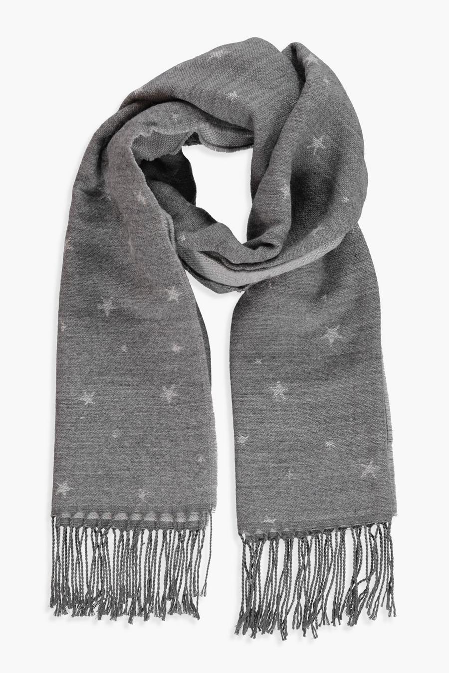 Sophie Woven Star Print Scarf image number 1