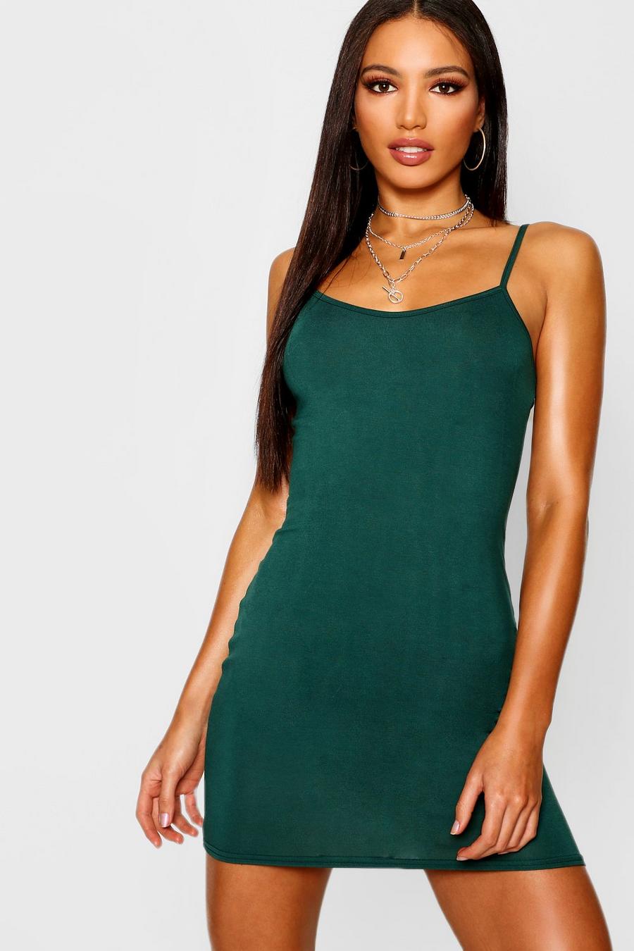 Bottle Basic Strappy Cami Bodycon Dress image number 1