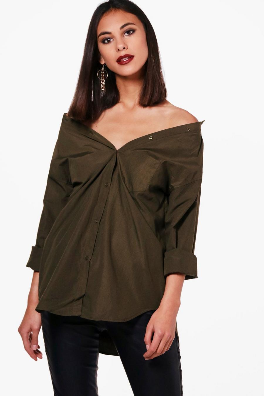 Off The Shoulder Shirt image number 1