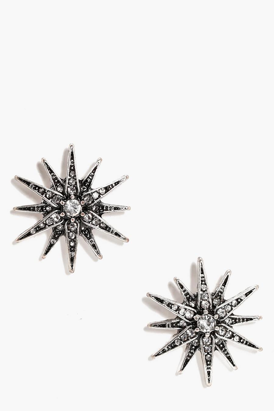 Marie Diamante Star Stud Earrings image number 1