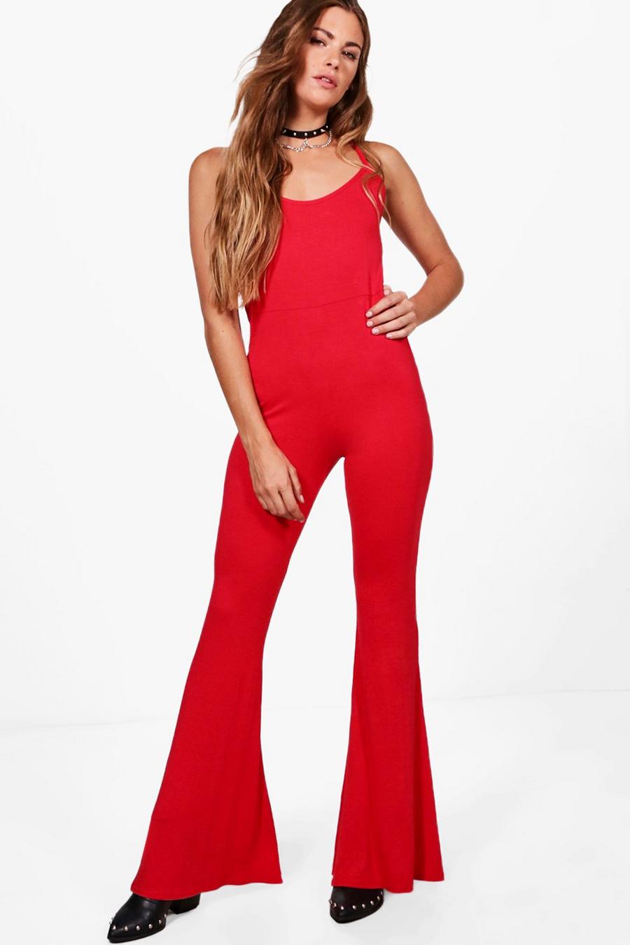 Strappy Wide Leg Jumpsuit image number 1