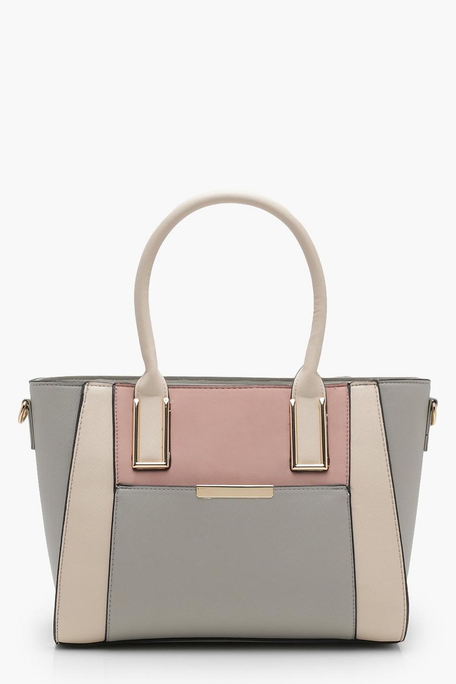 Colour Block Tote image number 1