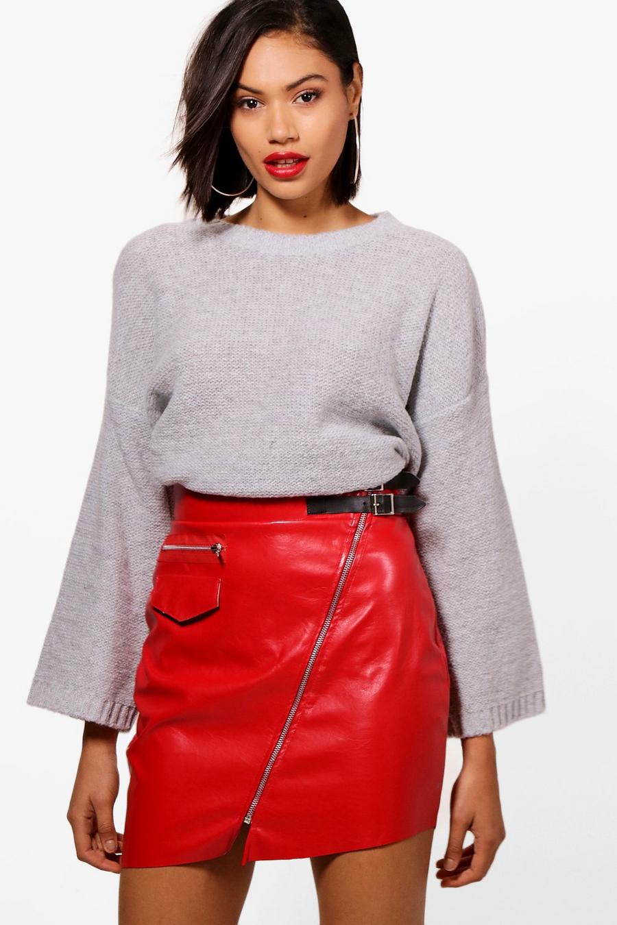 Lucy Boxy Oversized Cropped Sweater image number 1