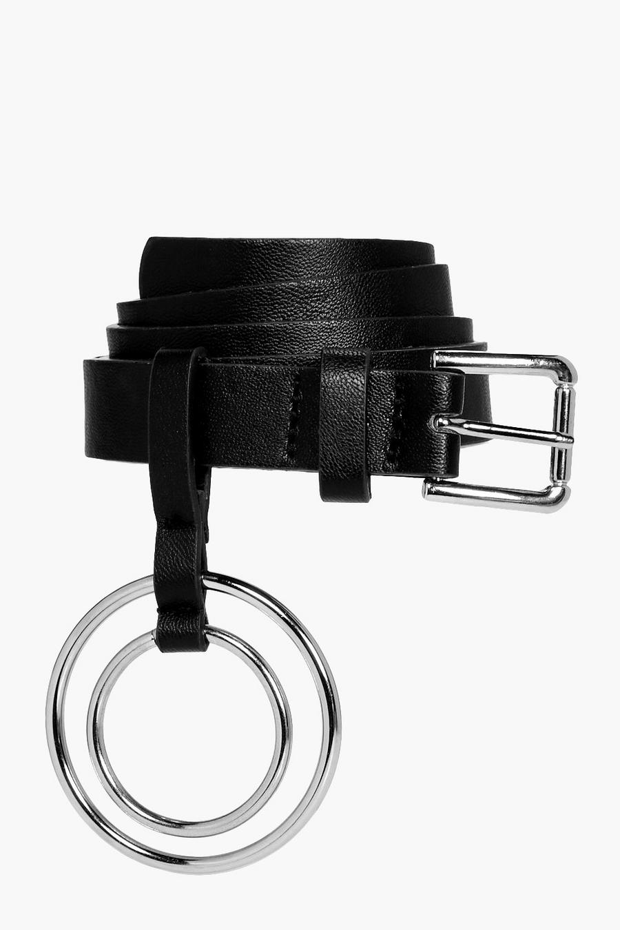 Lexi Double Circle Ring Detail Belt image number 1