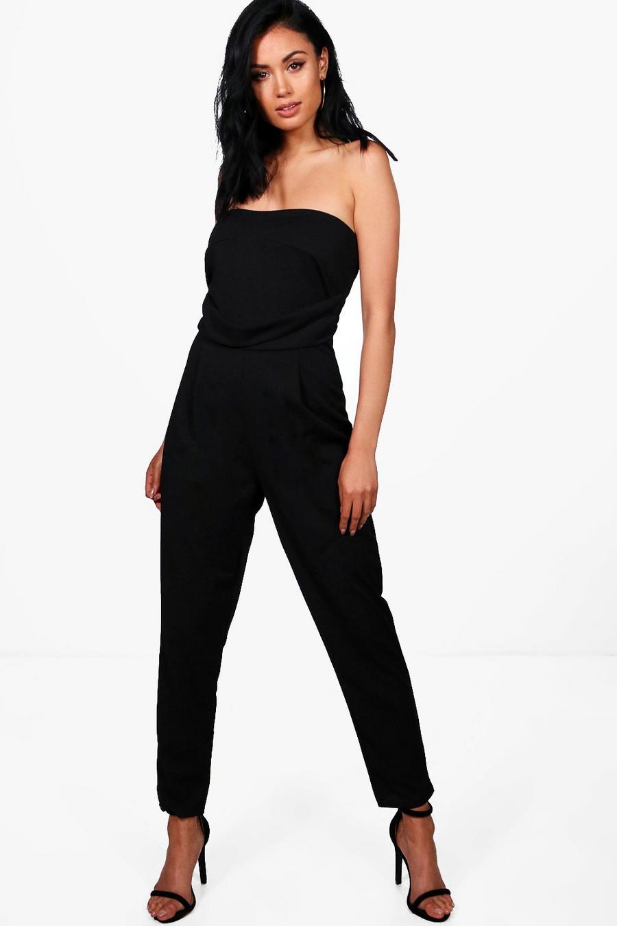 Bandeau Tailored Woven Slim Fit Jumpsuit image number 1