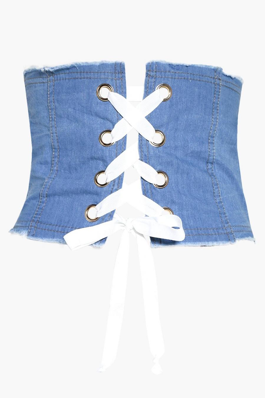 lena ceinture corset en jean image number 1