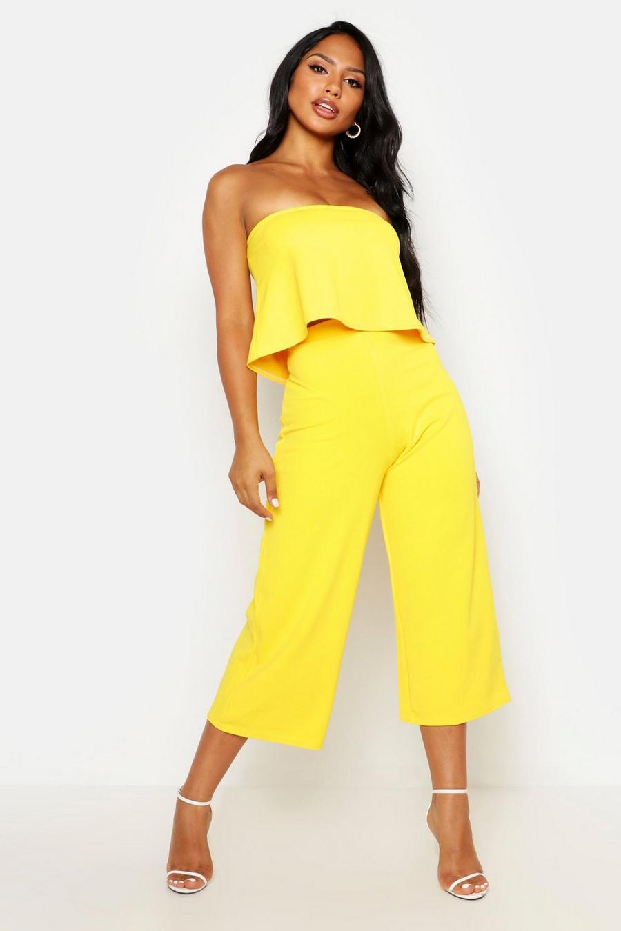 Freesia Tube Top & Culottes Two-Piece Set image number 1