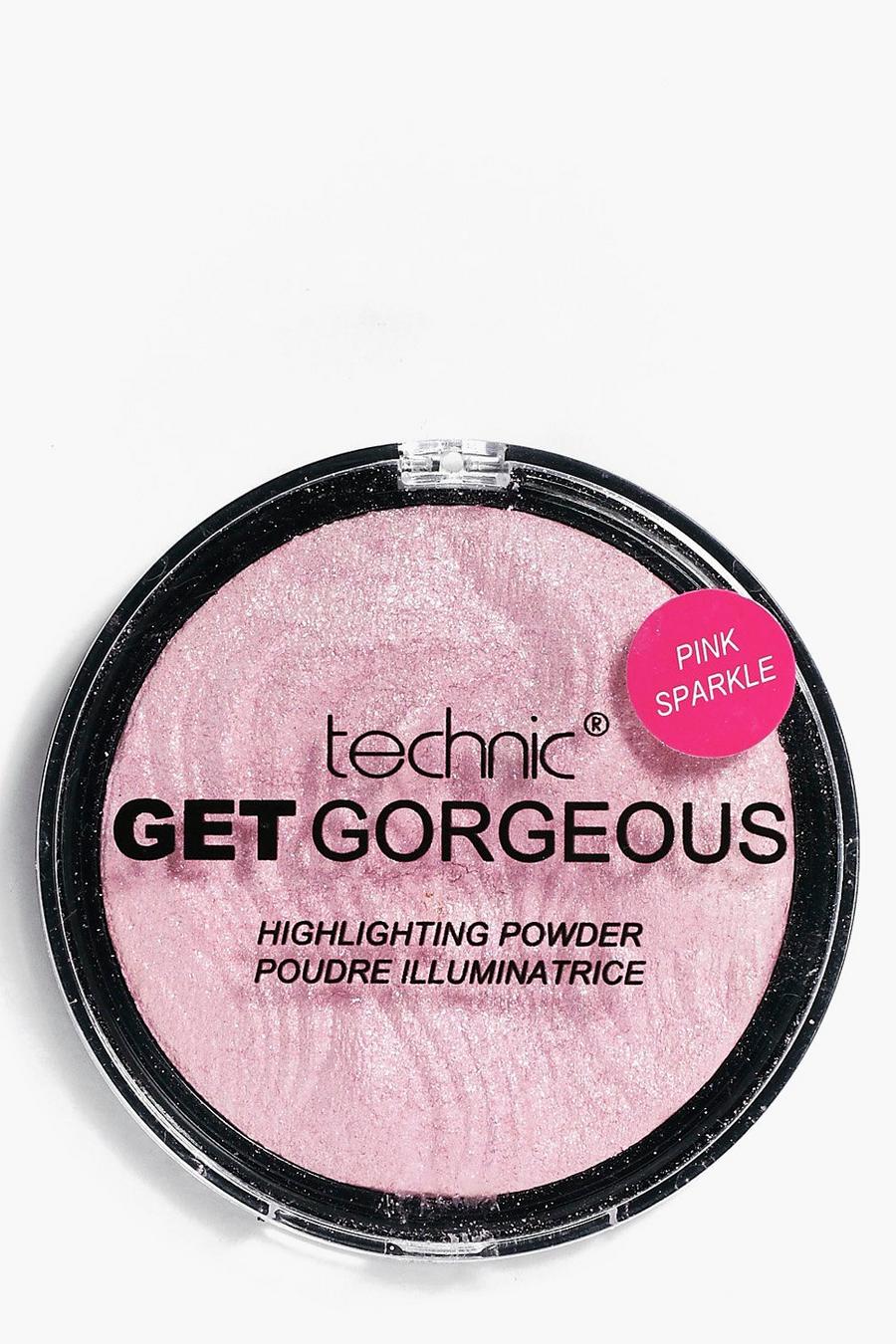 Technic Get Gorgeous Pink Sparkle Highlighter image number 1