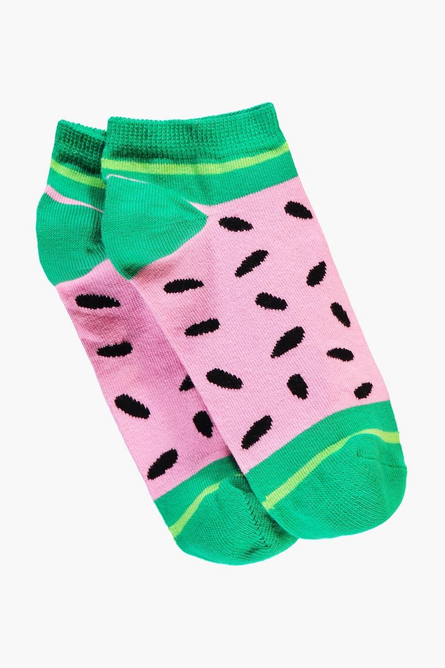 Watermelon Sneaker Socks image number 1